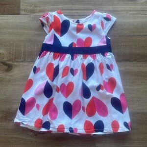 Gymboree Prep Perfect Heart Print Rayon Lined Baby Girl 6-12 Months: Valentines